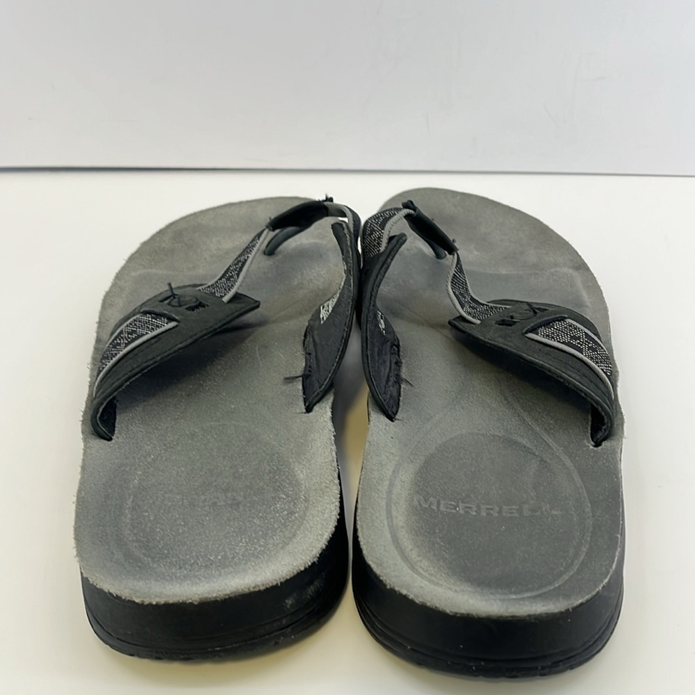 Merrell Rosarita Black & Gray Flip Flop Sandals - Men’s Size 13 - Picture 4 of 15